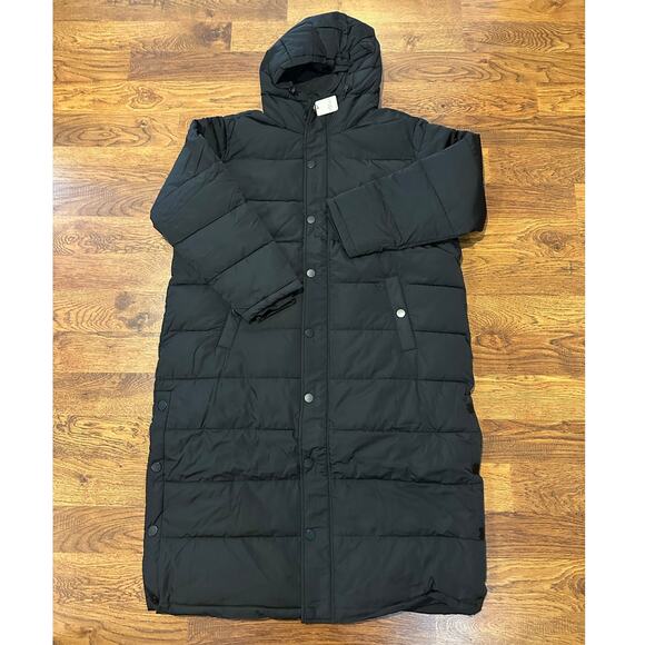 Free People X Universal Standard Women's Everest 2 Long Puffer Black 14/16 NWT - Picture 1 of 13